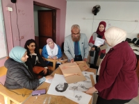 فاعليات تقييم مقرر رسم من الطبيعه الحيه للفرقة الثالثة ـ الفصل الخريفي ـ للعام الجامعى 2025 - 2026 (قسم المنتجات المعدنية والحلى)