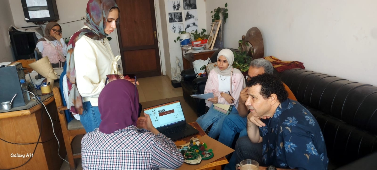 فاعليات تقييم مقرر تصميم اللاندسكيب الفرقة الرابعة بقسم النحت والتشكيل المعماري والترميم للفصل الدراسي الثاني للعام الجامعي ٢٠٢٥ /٢٠٢٦  وذلك في يوم الاثنين الموافق ٢٥ /٥/ ٢٠٢٦