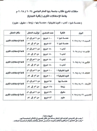 الظوابط الخاصه بتنظيم حفلات التخرج