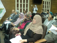 ورشة عمل لمناقشة إقتراح معايير إعتماد المؤسسات بجامعة بنها