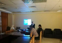 انعقاد  لجنة الاستماع للمتقدمين لوظيفة مدرس بقسم تكنولوجيا الملابس والموضة