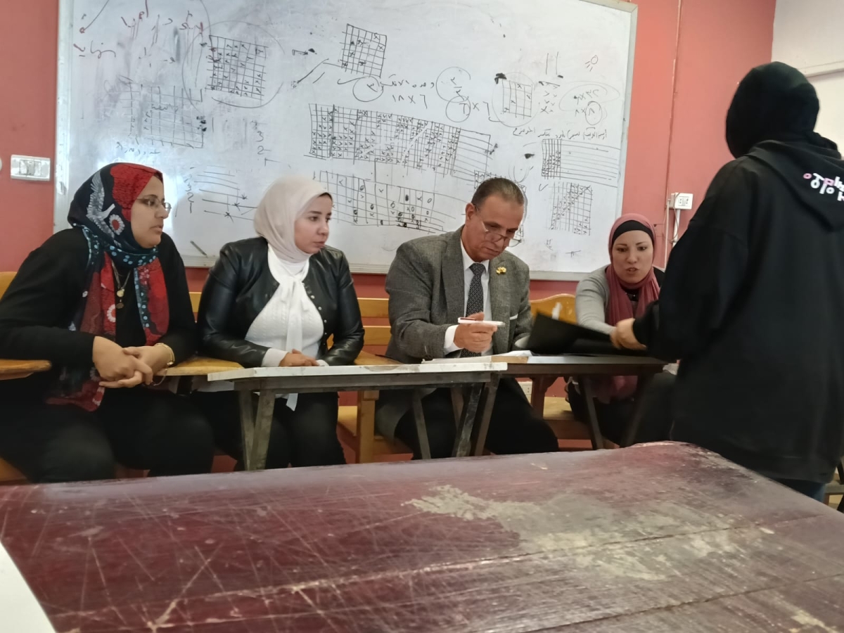 فاعليات اليوم الاول لتقييم الفرقة الإعدادية للعام الجامعي ٢٠٢٥/٢٠٢٦ الفصل الدراسي الاول