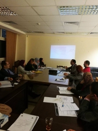 زيارة الدكتور / مصطفى السيد مديرة وحدة MIS للفنون التطبيقية