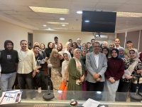 فاعليات اجتماع اعضاء هيئة تدريس برنامج النحت والتشكيل المعماري والترميم مع طلاب البرنامج