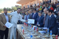 في ختام مهرجان الانشطه الطلابيه للتربيه الرياضيه: