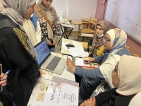 فعاليات تقييم مقرر تصميم منشآت اداريه(١) الفرقة الثالثه بقسم التصميم الداخلي والاثاث اليوم الخميس الموافق 18\12\2025