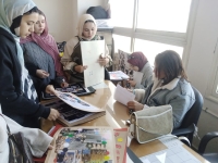 فاعليات تقييم مقرر تصميم ازياء سيدات1 للفرقة الثانية ـ الفصل الخريفي ـ للعام الجامعي 2025 - 2026 (قسم تك الملابس والموضة)