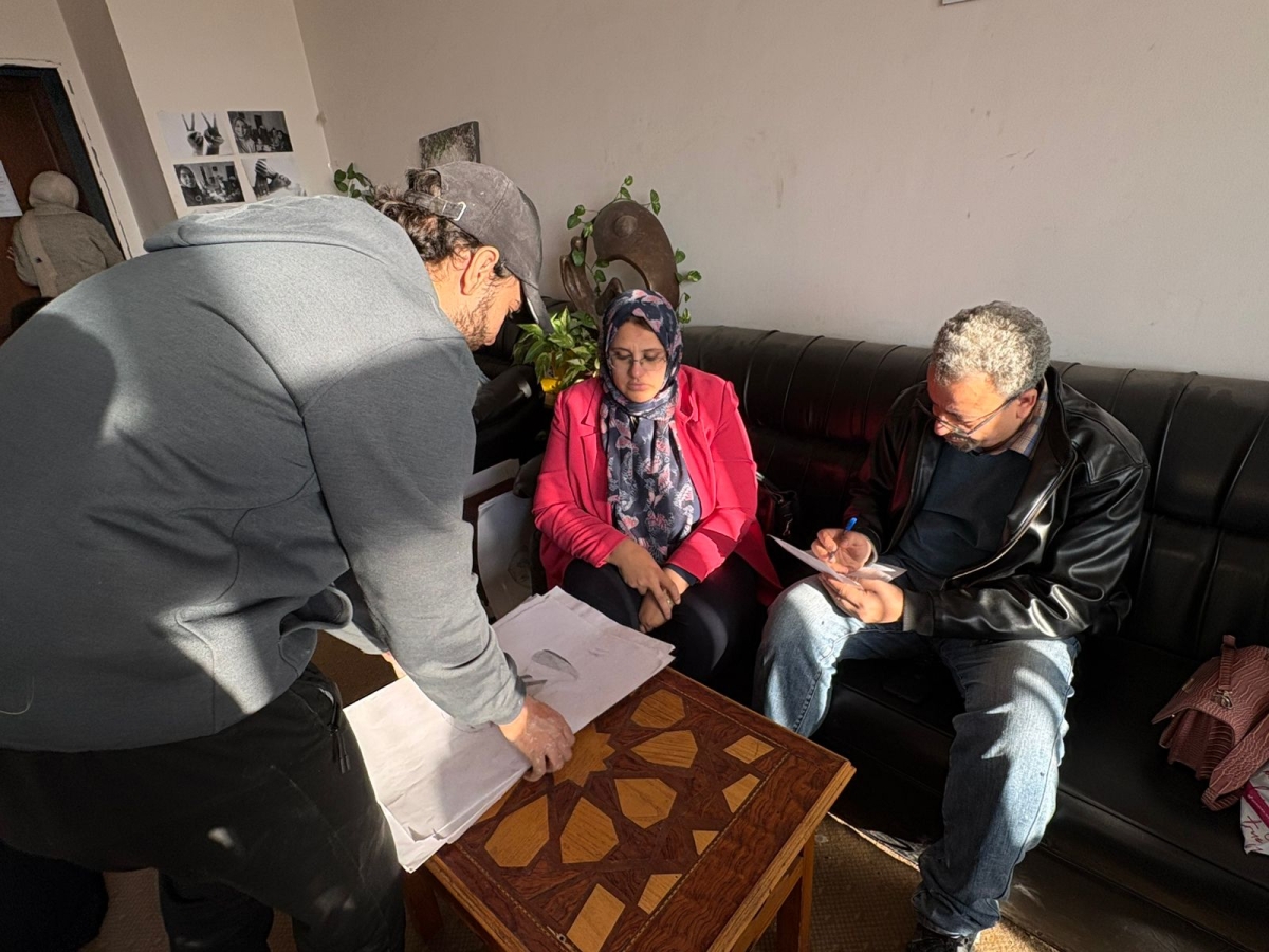 فعاليات تقييم مقرر (رسم من الطبيعة الحية) للفرقة الثالثة قسم النحت والتشكيل المعماري والترميم للفصل الدراسى الأول عام ٢٠٢٥-٢٠٢٦