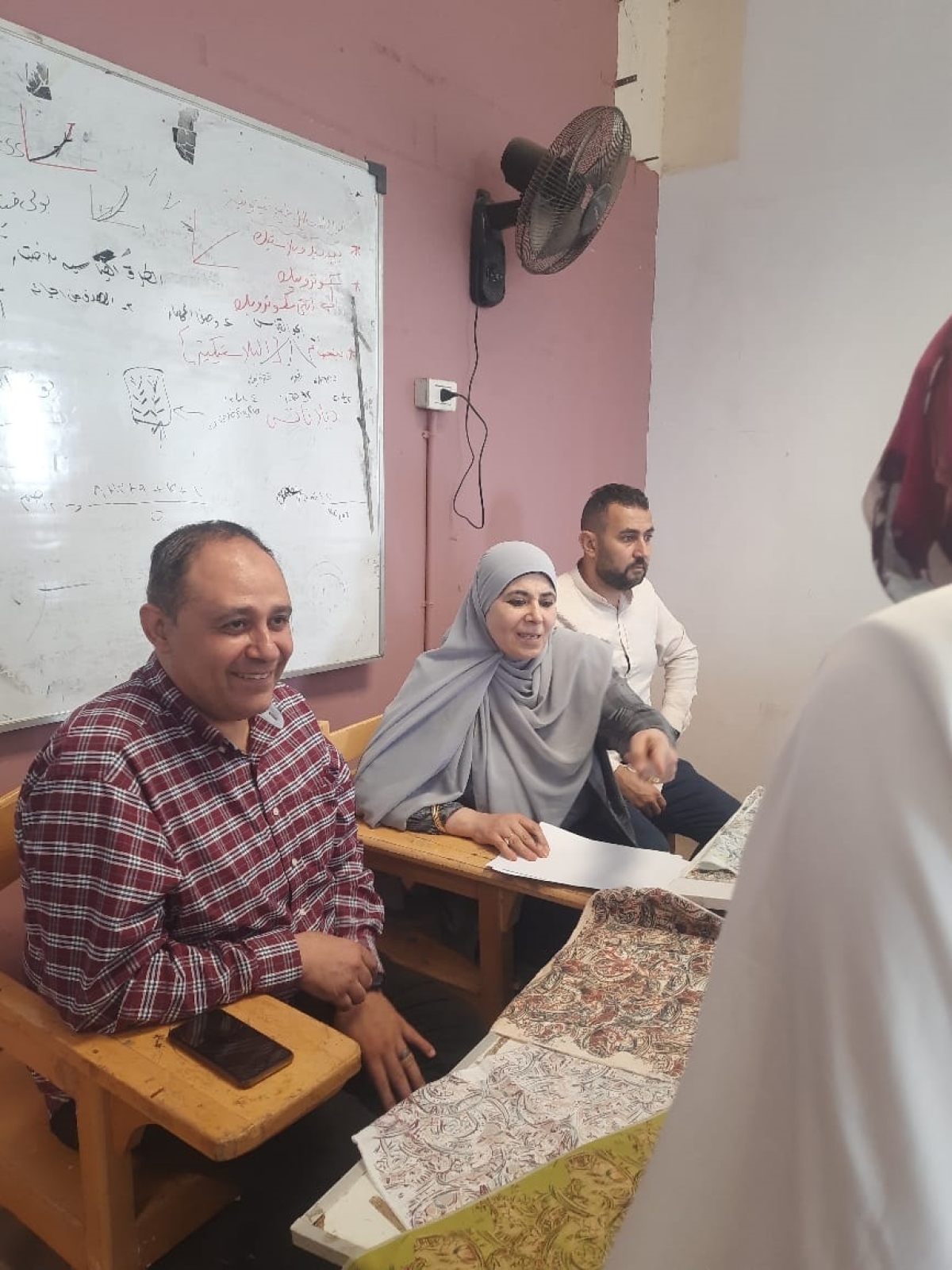 فعاليات تقييم مقرر أساليب طباعة المنسوجات 6- الفرقة الثالثة - قسم طباعة المنسوجات و الصباغة و التجهيز - الفصل الدراسي الثاني 2024-2025