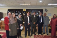 زيارة وتقييم لمكتبة الفنون التطبيقية