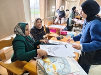 فعاليات تقييم مقرر طبيعة صامته لطلاب الفرقه الأولى ببرنامج علوم تصميم و انتاج الأثاث