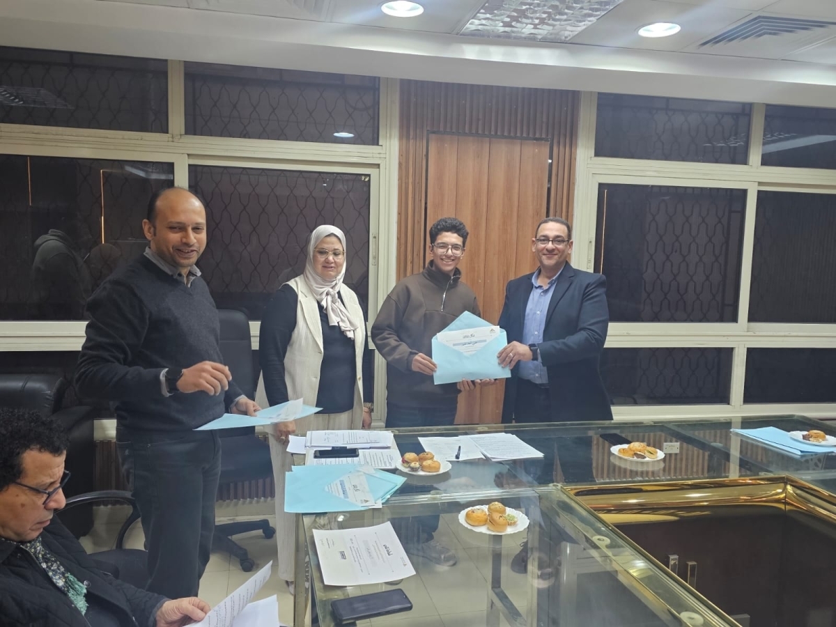 تكريم الطلاب كلية الفنون التطبيقية – جامعة بنها