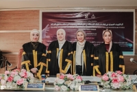 انعقاد المناقشة العلنية لرسالة ماجستير الباحثة/ إسراء جمال فهمي عبدالله النجار المعيدة بقسم الإعلان والطباعة والنشر، بكلية الفنون التطبيقية – جامعة بنها.