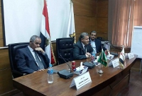 القاضى يحيى طلاب جامعة بنها أعضاء المبادرة الرئاسية للإبتكار