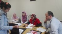 فاعليات تقييم رسم من الطبيعة الصامتة - الفرقة الاولى - قسم تكنولوجيا الملابس والموضة