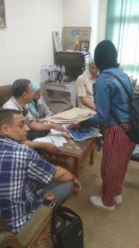 فاعليات تقييم مقرر رسم من الطبيعة 1 بقسم النحت و التشكيل المعمارى و الترميم