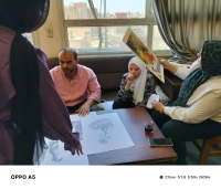 فاعليات تقييم رسم من الطبيعه  (1) الفرقة الاولي  بالقسم الغزل والنسيج والتريكو