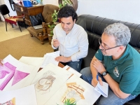 فعاليات تقييم مقرر رسم من الطبيعة (2) الفرقة الثانية قسم النحت والتشكيل المعماري والترميم اليوم الثلاثاء 20/5/2025 الفصل الدراسي الثاني