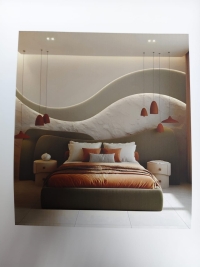 نماذج من أعمال طلاب الفرقة الثالثه لمقرر المشروع (1) سكنى ببرنامج علوم تصميم و إنتاج الأثاث